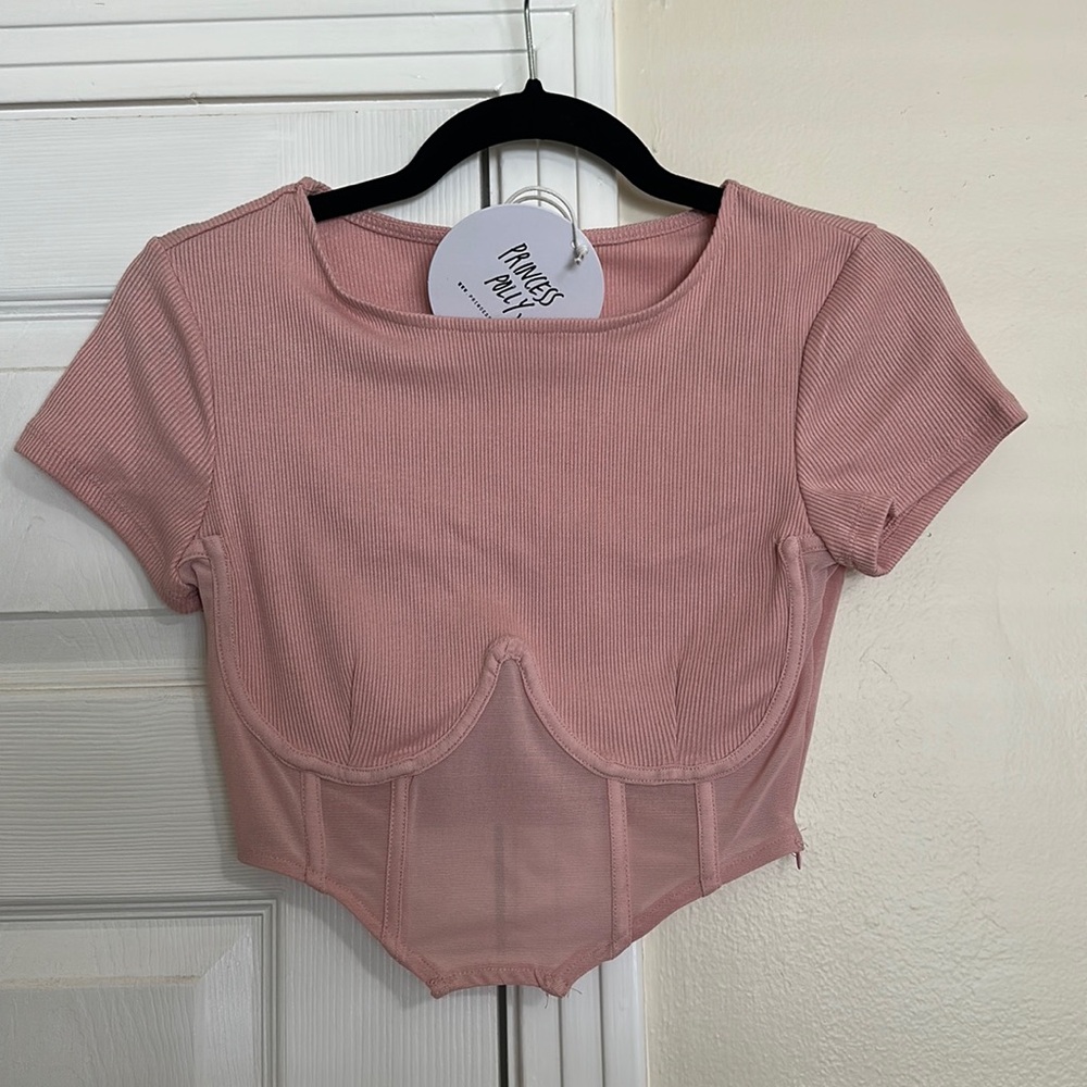 Corset crop top
